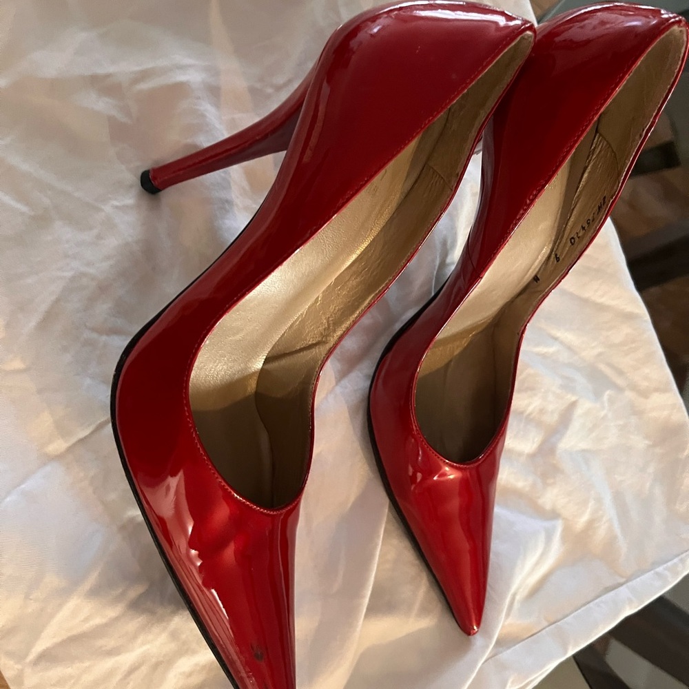 Elegant Red Women's Heels